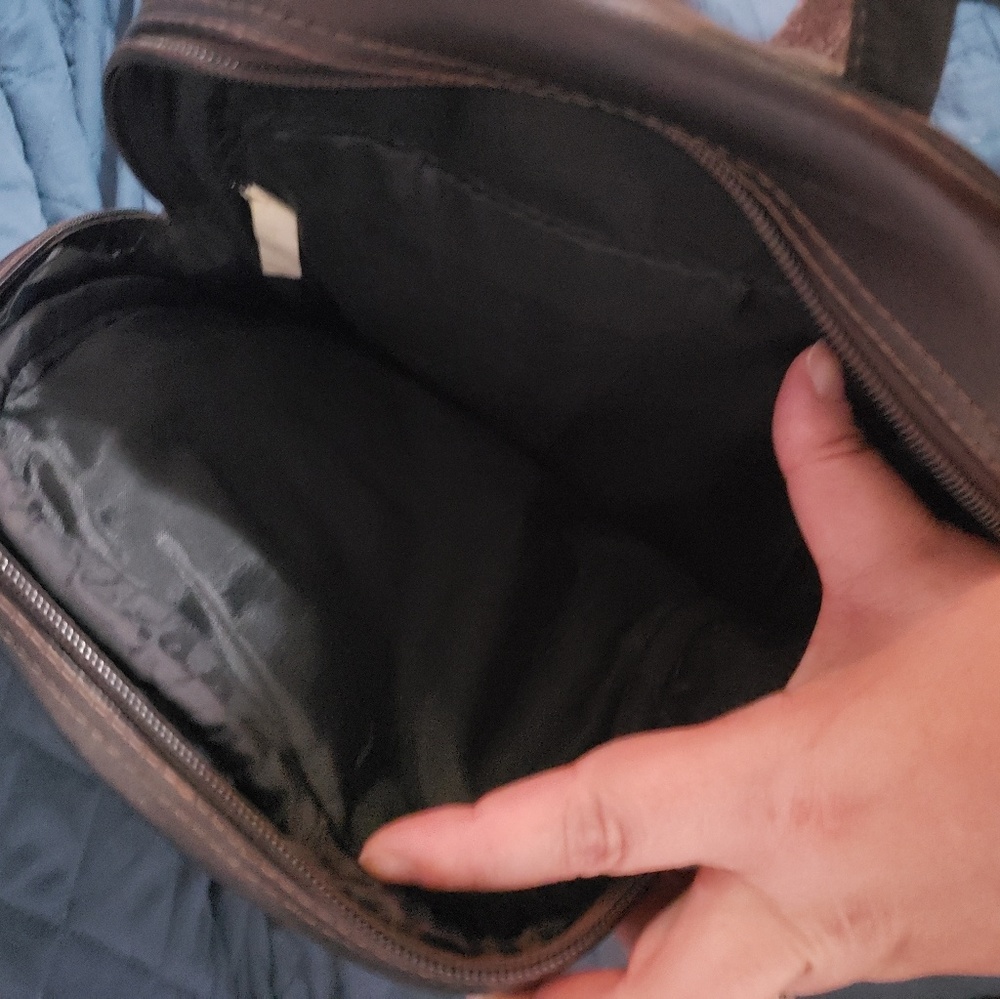 Valentina Brown Leather Backpack